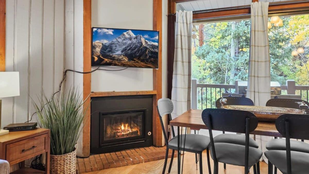 Cozy 2 Bedroom Condo In Town Walk To Main St Skiing Breckenridge Exteriör bild